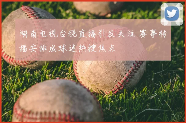 湖南电视台现直播引发关注 赛事转播安排成球迷热搜焦点